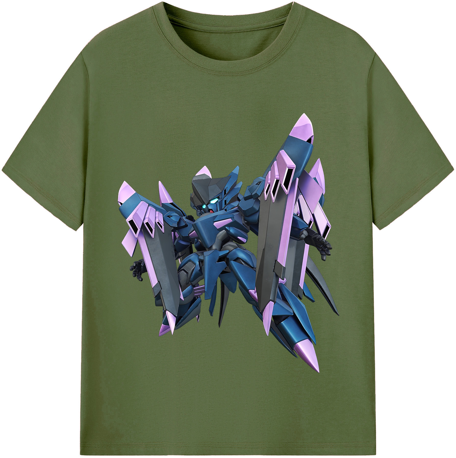 （画像用） 機動戦士ガンダム Mobile Suit Gundam 綿100％半袖Tシャツ（フロントプリント）
